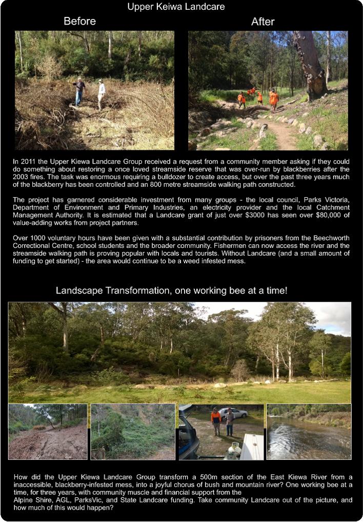 Upper Kiewa Landcare Projects